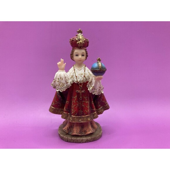 Infant of Prague Santo Nino Doll Statue - Picture 1 of 6